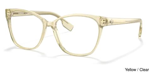 yellow lens burberry glasses|burberry frames for prescription glasses.